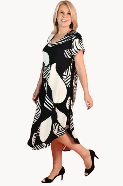Abstract Great Harbour Dress|Bodacious New