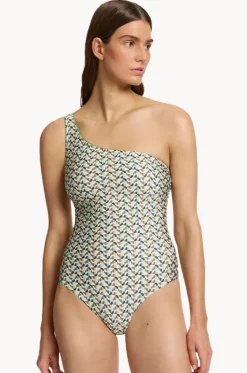 Acacia One Shoulder One Piece|Jets Best