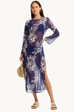 Aloha Mesh Long Dress|Sea Level Online