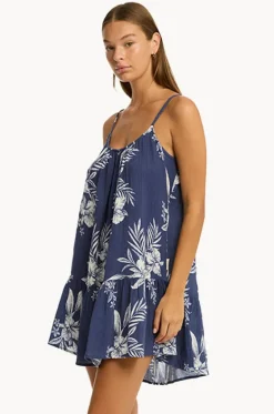 Aloha Short Sundress|Sea Level New