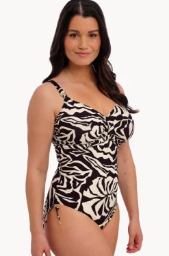 Aruba Nights G Cup Twist Front One Piece|Fantasie Hot