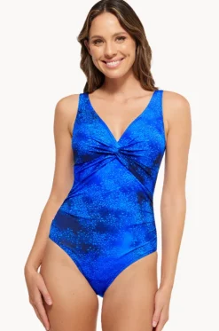 Aruba Twist Front One Piece|Togs Swimwear Clearance