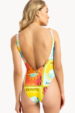 Atlas High Leg One Piece|Roxy