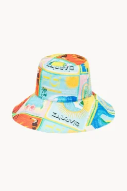 Atlas Reversible Bucket Hat|Roxy Best