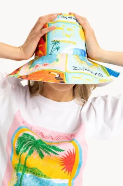 Atlas Reversible Bucket Hat|Roxy Best