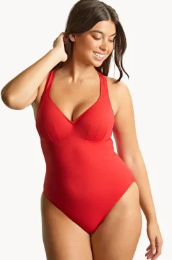 Aurora Lara F Cup Plunge One Piece|Panache