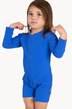 Baby Boys Zip Boyleg Sunsuit|Tini Togs Discount