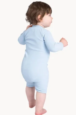 Baby Boys Zip Boyleg Sunsuit|Tini Togs Hot