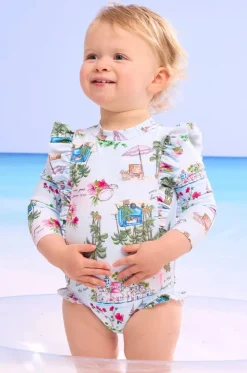 Baby Girls Secret Vacay Sunsuit|Seafolly Girls