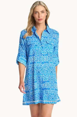 Bazaar Ladder Button Shirt|Jantzen Clearance