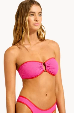 Beach Bound Ring Front Bandeau|Seafolly Hot