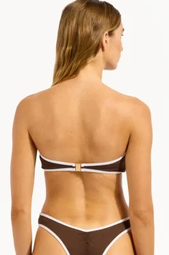 Beach Bound Ring Front Bandeau|Seafolly Clearance