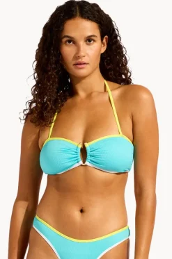 Beach Bound Ring Front Bandeau|Seafolly Best