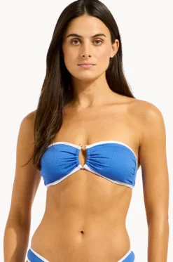 Beach Bound Ring Front Bandeau|Seafolly Outlet
