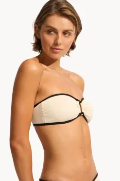 Beach Bound Ring Front Bandeau|Seafolly Clearance