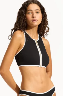 Beach Bound Zip Action Back Tank|Seafolly Discount