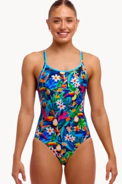 Birdie Wordie Diamond Back One Piece|Funkita