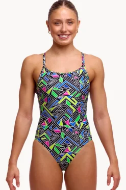 Bits Of Peace Diamond Back One Piece|Funkita