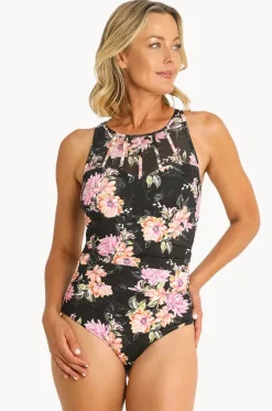 Bloom High Neck One Piece|Jantzen
