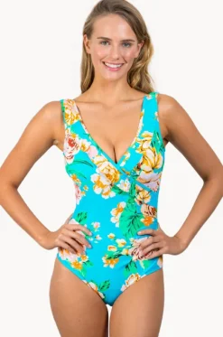 Blooming Beauty Frill Cross Over One Piece|Femme De La Mer Best
