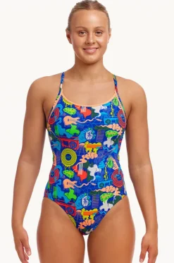 Diamond Back One Piece|Funkita Hot