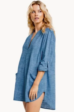 Boyfriend Beach Shirt|Seafolly Online