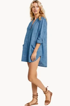 Boyfriend Beach Shirt|Seafolly Online