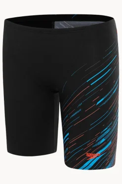 Boys Allover Hyperboom V Cut Jammer|Speedo Online