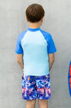 Boys Arcade Short Sleeve Suntop|Salty Ink Clearance