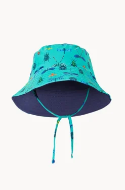 Boys Beetles Swim Hat|Milky