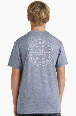 Boys Big Wave Daz Short Sleeve Suntop|Billabong Clearance
