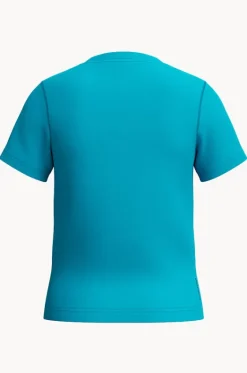 Boys Classic Logo Short Sleeve Suntop|Speedo Discount