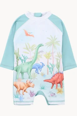 Boys Denver Dinosaurs Sunsuit|Minihaha