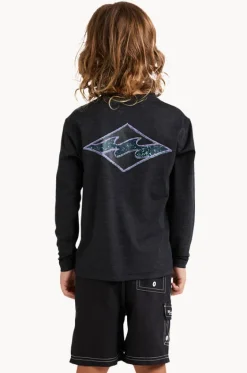 Boys Diamond Shoreline Long Sleeve Suntop|Billabong Best