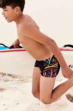 Boys Digital Panel Aquashort|Speedo Outlet