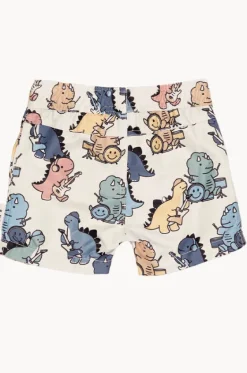 Boys Dino Boardshort|Huxbaby Discount