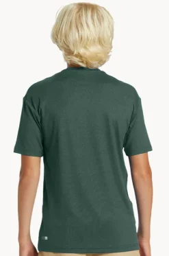 Boys DNA Bubble Logo Short Sleeve Suntop|Quiksilver Discount