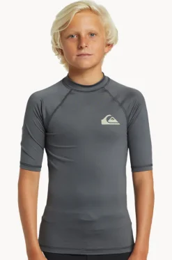 Boys Everyday Short Sleeve Suntop|Quiksilver Outlet