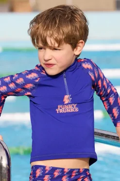 Boys Flash Zippy Suntop|Funky Trunks Clearance