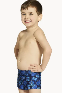 Boys Fontopia Hip Racer Trunk|Zoggs Clearance