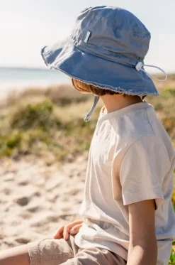 Boys Frayed Bucket Hat|Acorn New