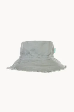 Boys Frayed Bucket Hat|Acorn Sale