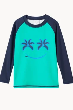 Boys Green Panel Suntop|Milky Hot