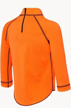 Boys Long Sleeve Suntop|Speedo Hot