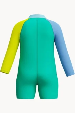Boys Long Sleeve Zip Sunsuit|Speedo Clearance