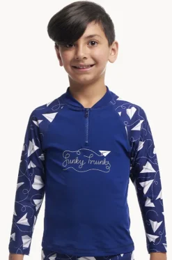 Boys Paper Plain Suntop|Funky Trunks Outlet
