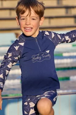 Boys Paper Plain Suntop|Funky Trunks Outlet