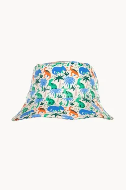 Boys Prehistoric Swim Bucket Hat|Acorn Clearance