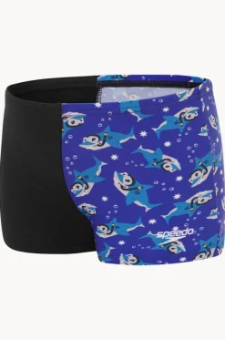 Boys Shark Digital Printed Aquashort|Speedo Best