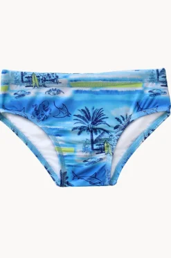 Boys Shipwrecked Racer Brief|Salty Ink Discount